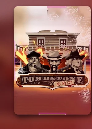 ปกเกมสล็อต Tombstone No Mercy ที่เปิดเล่นใน 77W